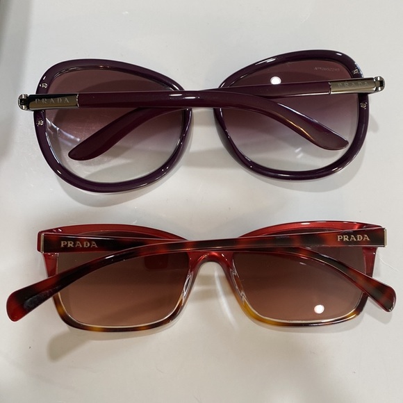 Make Offer Pair/Lot of 9 SUNGLASSES Prada Tom Ford Ferragamo Luxury - Picture 4 of 12